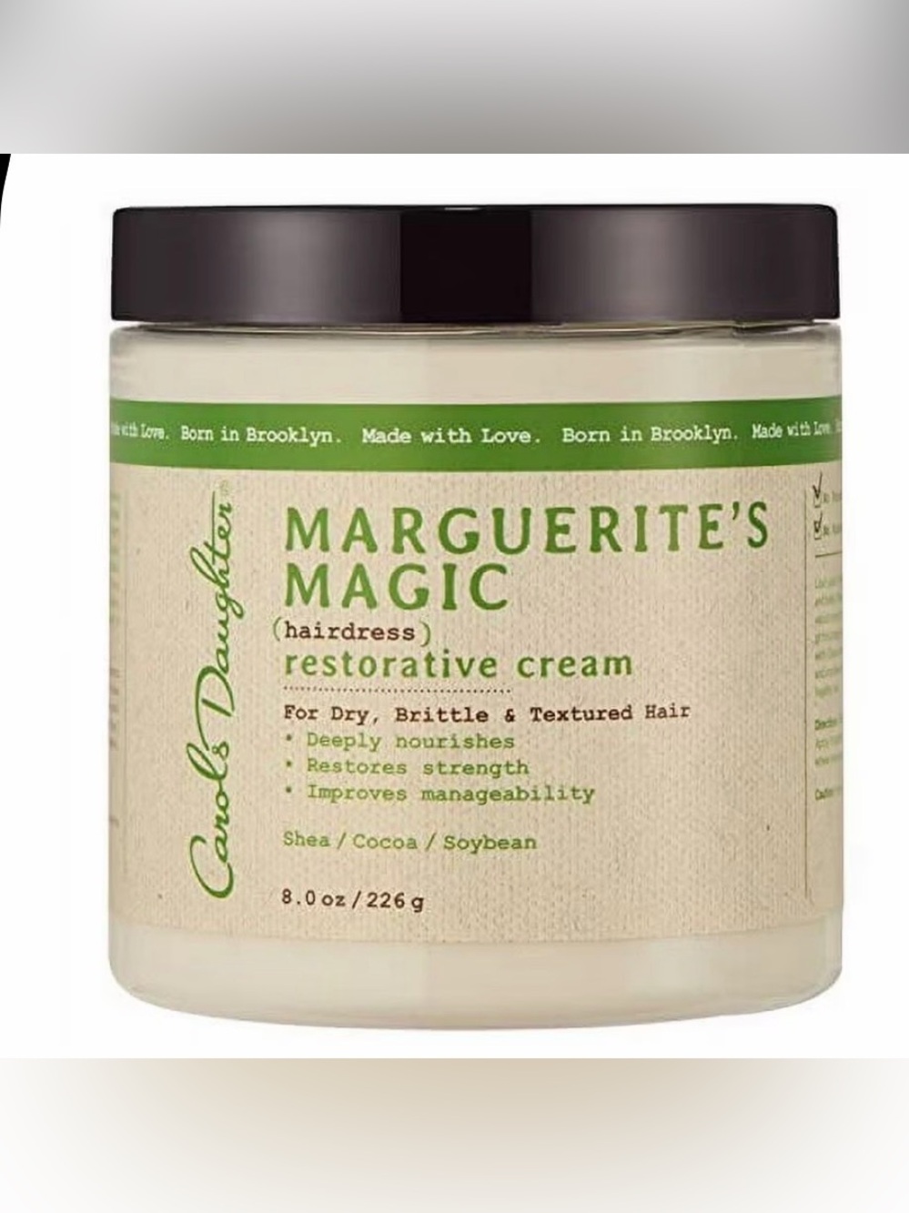 H12 Carol's Daughter Marguerite's Magic Restorative Conditioning Cream for Thick